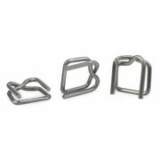 Band-It Strapping Buckle, 3/4 In., PK50 GRC256