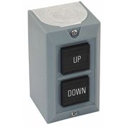 Dayton Push Button Control Station, Up/Down, 25mm 20C795