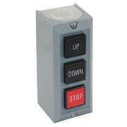 Dayton Push Button Control Station, Up/Down/Stop 20C799