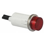 Zoro Select Raised Indicator Light, Red, 12V 20C844