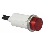 Zoro Select Raised Indicator Light, Red, 24V 20C845