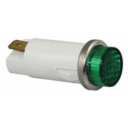 Zoro Select Raised Indicator Light, Green, 120V 20C852 | Zoro
