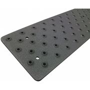 Handi Ramp Stair Tread Cover, Black, 30in W, Aluminum NST103730BK0