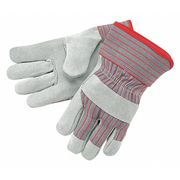 Mcr Safety Leather Palm Gloves, Cowhide, L, PR 1200