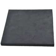 Zoro Select Foam Sheet, Crosslink, 24 in W, 24 in L, 1/8 in Thick, Black 1001311