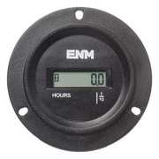 Enm Hour Meter, 3-Hole Round, LCD TB44B65A
