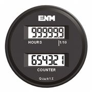 Enm Hour Meter/ Counter, 6 Digits, LCD T39FC48