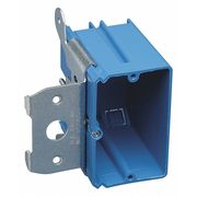 Carlon Electrical Box, 21.0 cu. in., Switch, 1 Gangs, PVC, Rectangular B121ADJ