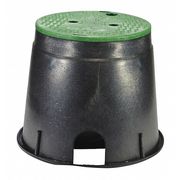 Nds Valve Box, Round, 11-5/8in.Hx12-7/8in.W 111BC