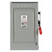 Siemens Nonfusible Safety Switch, Heavy Duty, 600V AC, 2PST, 60 A, NEMA 3R HNF262R