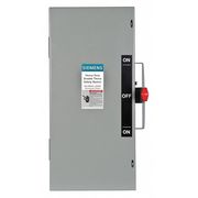 Siemens Nonfusible Safety Switch, Heavy Duty, 600V AC, 3PST, 60 A, NEMA 1 DTNF362