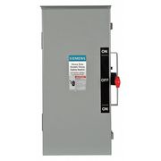 Siemens Nonfusible Safety Switch, Heavy Duty, 600V AC, 3PDT, 60 A, NEMA 3R DTNF362R