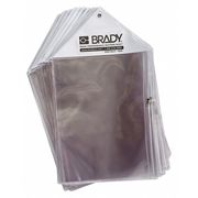 Brady Scafftag Permit Wallet, Plastic PW-PW A4 1