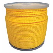 Zoro Select Rope, 1/4 in. x 1000 ft., Braided 20TL63