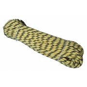 Zoro Select Climbing Rope, 1/2 in x 150 ft, 32 Strand 20TL69