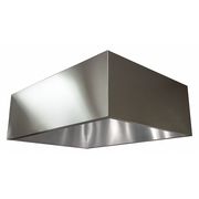 Dayton Commercial Kitchen Exhaust Hood, SS, 60 in 20UD08