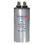 Titan Hd Motor Run Capacitor, 40 MFD, 440V, Round PRCF40A