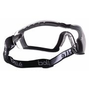 Bolle Safety Safety Goggles, Clear Anti-Fog, Scratch-Resistant Lens, Cobra Series 40091