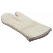 R & R Textile Oven Mitt, Hand Shaped, Natural, 17in 01703