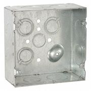 Raco Electrical Box, 42 cu in, Outlet Box, Steel 265