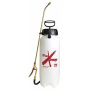 Chapin 3 gal. Tank Sprayer, Polyethylene Tank, Fan Spray Pattern, 48" Hose Length, 40 psi Max Pressure 22049XP