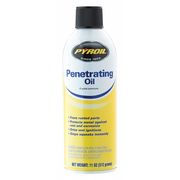 Pyroil Penetrating Silicone Spray, Aerosol, 11 Oz 596555