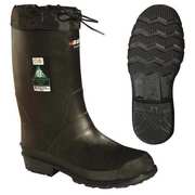 Baffin Size 12 Men's Steel Rubber Boot, Black 85740000
