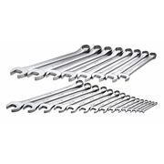 Sk Professional Tools Combo Wrench Set, Chrome, 1/4-1-1/2, 23 Pc 86043