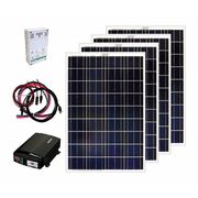 Grape Solar Polycrystalline Solar Panel Kit, 18.0V DC, 36 Cells, MC4 GS-400-KIT