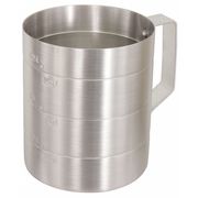 Crestware Measuring Cup, Aluminum, 2 qt. Dry MEA02D