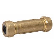 Zoro Select Low Lead Brass Coupling, Compression, 3/4" Pipe Size 160-304NL