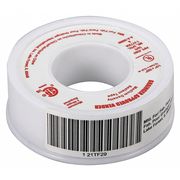 Zoro Select Sealant Tape, 1/2 x 520 In 21TF29