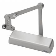 Norton Door Controls Manual Hydraulic Norton 410 Door Closer Heavy Duty Interior and Exterior, Silver 410XHDHX689