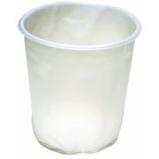 Zoro Select Beige High Density Polyethylene, Pail Liner 2-PL-250