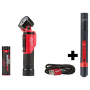 Milwaukee Tool USB Pivoting Flashlight + Penlight 2113-21, 2105