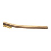 Pferd 3x7 Welders Toothbrush - Brass Wire, Wooden Block 85056