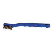 Pferd 3x7 Welders Toothbrush - Brass Wire, Polypro Block 85061