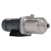 Franklin Electric Multi-Stage Booster Pump, 1 hp, 120/240V AC, 1 Phase, 1-1/4 in NPT Inlet Size, 3 Stage 96063001