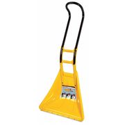 True Temper Snow Shovel, 32 in Aluminum Integrated Mid-Grip Handle, Poly Blade Material, 26 in Blade Width 1625300