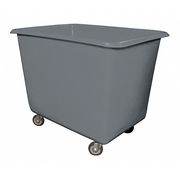 Royal Basket Trucks Cube Truck, 1/4 cu. yd., 600 lb. Cap, Gray G06-GRX-PGA-4UNN