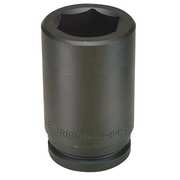 Wright Tool 1 1/2 in Drive Impact Socket 1 1/2 in Size, Deep Socket, black oxide 84924