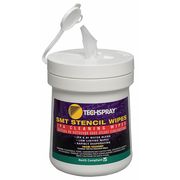 Techspray IPA Cleaning Wipes Pop Up, PK100 1608-100DSP