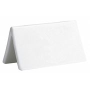 Tablecraft Dry EraseBuffet Sign, Porcelain, White P16