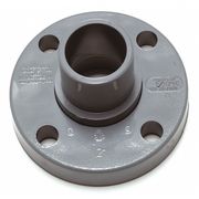 Zoro Select CPVC Flange, Schedule 80, 3/4" Pipe Size, Blind 9853-007