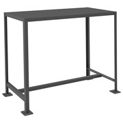 Durham Mfg Fixed Work Table, Steel, 48" W, 24" D MT244836-2K195