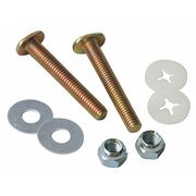 Zoro Select Bolt Set, Toilet, 5/16 x 2-1/4In 22UR79