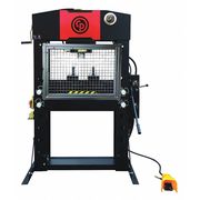 Chicago Pneumatic Air Pump Workshop Press, 100 Ton (100T), High Capacity, Durable, Robust Steel Frame CP86101