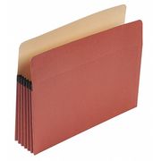 Pendaflex Expandable File Folder 8-1/2 x 11" Red, 5-1/4" Expansion PFXE1534G