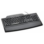 Kensington Keyboard, Corded, Black, USB K72402US