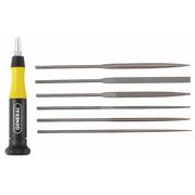 General Tools Needle File Set, Swiss, 6 Pieces 707476